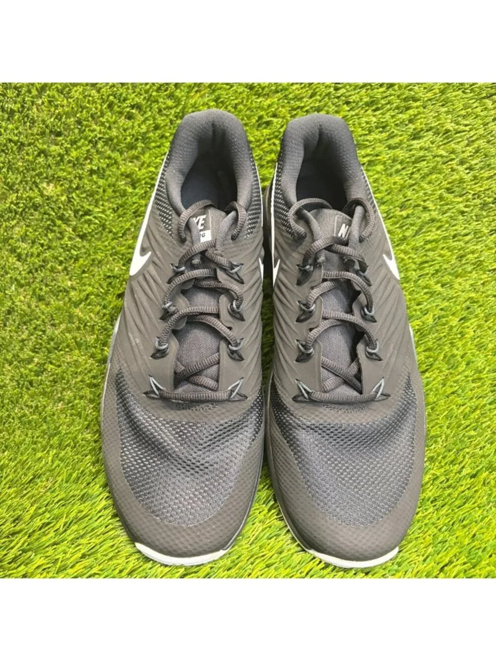 Nike Lunar Prime Iron 2 Mens Size 12.5 Black Athletic Running Shoes Sneakers